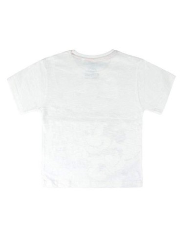 Camiseta corta mickey, Color Blanco  kiwiku.com
