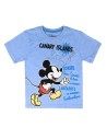 Camiseta corta mickey, Color Gris