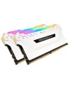 Memoria corsair ddr4 16gb 2x8gb pc 3200 vengeance rgb pro Blanco
