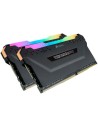 Memoria corsair ddr4 16gb 2x8gb pc 3200 vengeance rgb pro negro