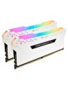 Memoria corsair ddr4 16gb 2x8gb pc 3000 vengeance rgb pro blanco