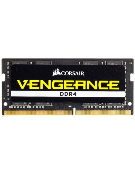 Memoria corsair ddr4 16gb 1x16gb pc2400 sodimm negro CMSX16GX4M1A2400C16 kiwiku.com