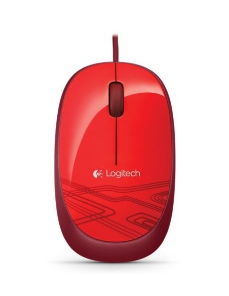 Logitech M105 - Ratón, 2.4 GHz, Rojo 910-002945 kiwiku.com