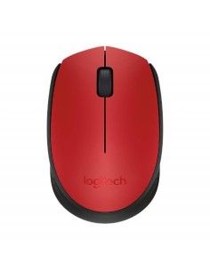 Logitech M171 - Ratón inalámbrico, Color Rojo 910-004641 kiwiku.com