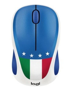 Logitech M238 Fan Colección - Ratón inalámbrico, diseño Bandera Italia 910-005402 kiwiku.com