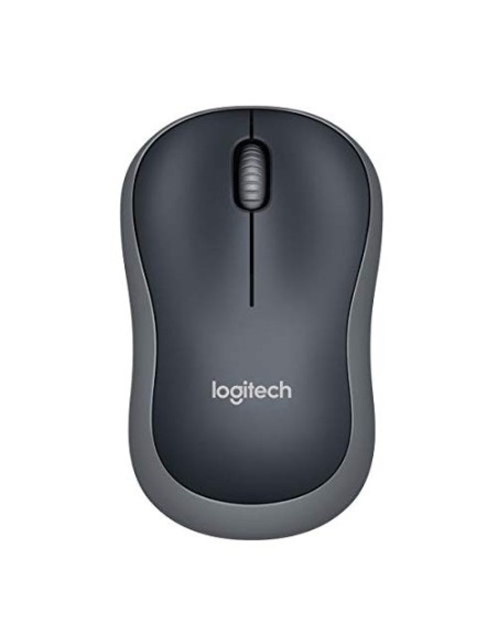 Logitech M185 - Ratón inalámbrico (Óptico, 2.4 GHz, USB) Color Negro 910-002238 kiwiku.com