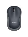 Logitech M185 - Ratón inalámbrico (Óptico, 2.4 GHz, USB) Color Negro