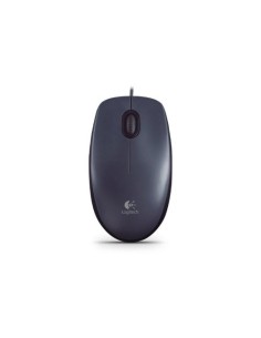 Ratón Óptico Logitech M90 1000 dpi USB Negro - Kiwiku