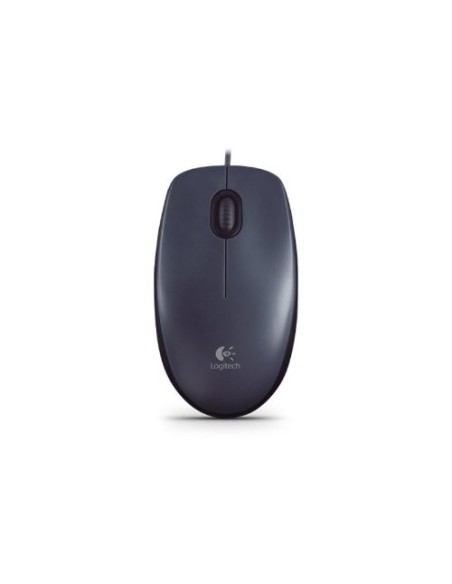 Ratón Óptico Logitech M90 1000 dpi USB Negro - Kiwiku