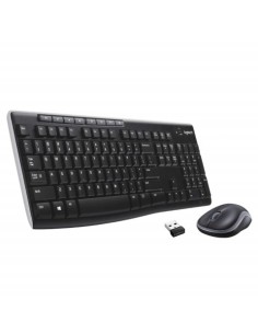 Logitech MK270 - Teclado (RF inalámbrico, Hogar, AZERTY, Francés, USB, Batería) 920-004510 kiwiku.com
