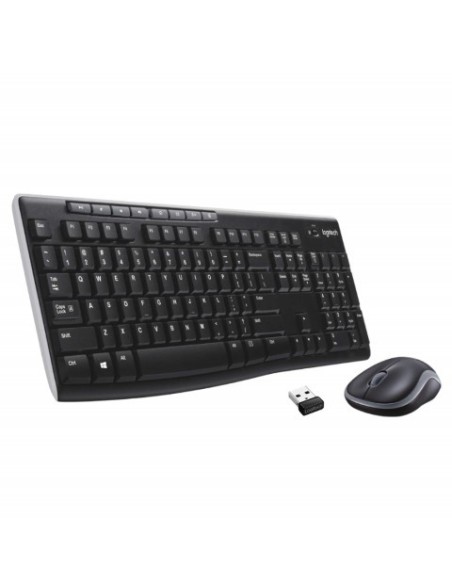 Logitech MK270 - Teclado (RF inalámbrico, Hogar, AZERTY, Francés, USB, Batería) 920-004510 kiwiku.com