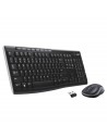 Logitech MK270 - Teclado (RF inalámbrico, Hogar, AZERTY, Francés, USB, Batería)