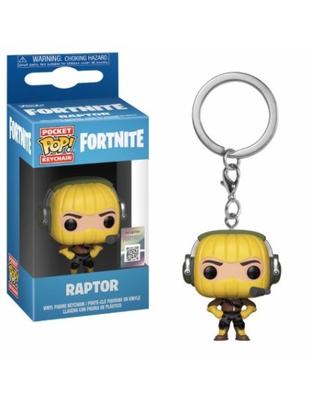 Llavero pop fortnite raptor MEFK36966 kiwiku.com