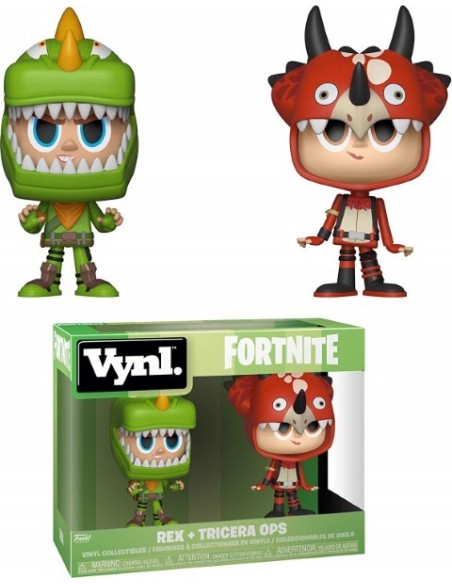 Figura vnyl fortnite rex & tricera ops FFK35273 kiwiku.com