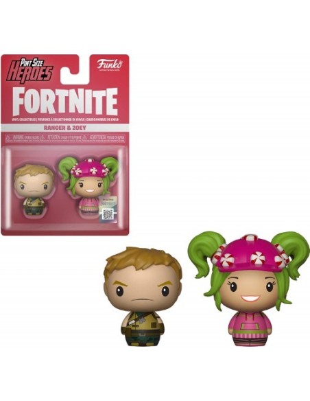 Pack 2 pint heroes fortnite ranger & zoey FFK38022 kiwiku.com