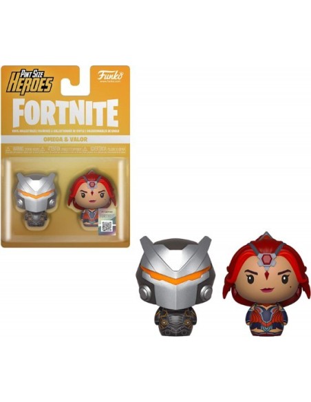 Pack 2 pint heroes fortnite omega & valor FFK38025 kiwiku.com