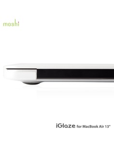 iGlaze Case para MacBook Air 13" (2013) - Blanco 2