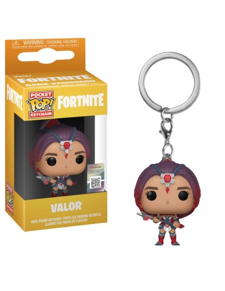 Llavero pop fortnite: valor MEFK36974 kiwiku.com