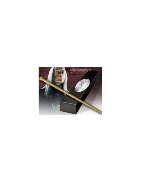 Varita replica harry lucius malfoy 1/1 MENOB8208 kiwiku.com