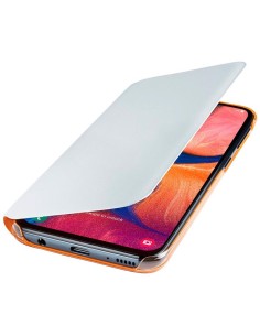 Funda Samsung Galaxy A20e Wallet Cover Blanco EF-WA202PWEGWW kiwiku.com
