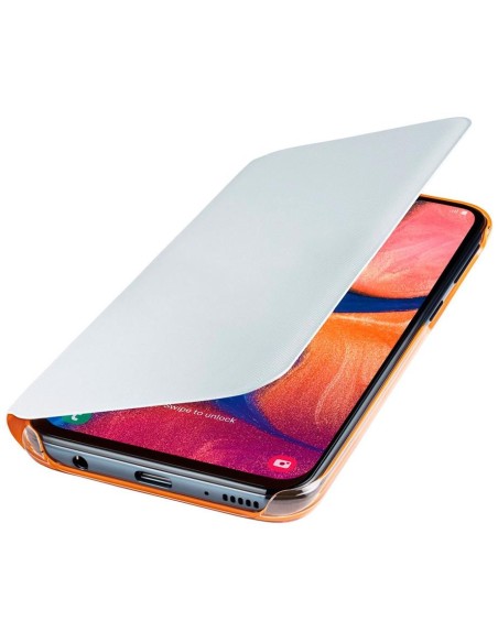 Funda Samsung Galaxy A20e Wallet Cover Blanco EF-WA202PWEGWW kiwiku.com
