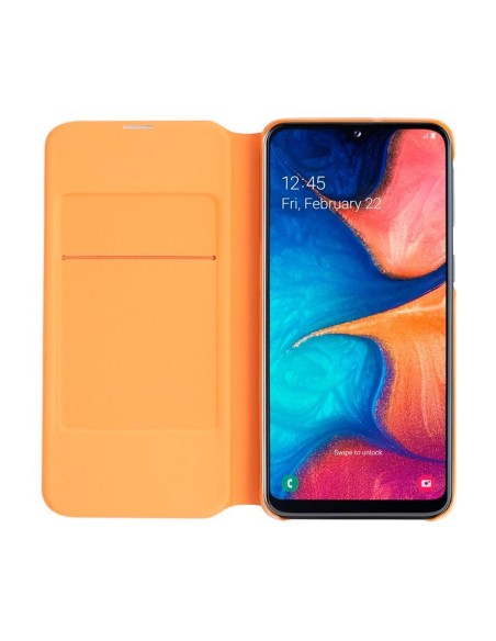 Funda Samsung Galaxy A20e Wallet Cover Blanco EF-WA202PWEGWW kiwiku.com
