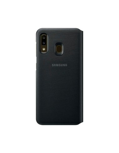 Funda Samsung Carcasa Galaxy A20e Wallet Cover Negro EF-WA202PBEGWW kiwiku.com