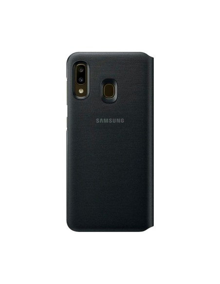 Funda Samsung Carcasa Galaxy A20e Wallet Cover Negro EF-WA202PBEGWW kiwiku.com