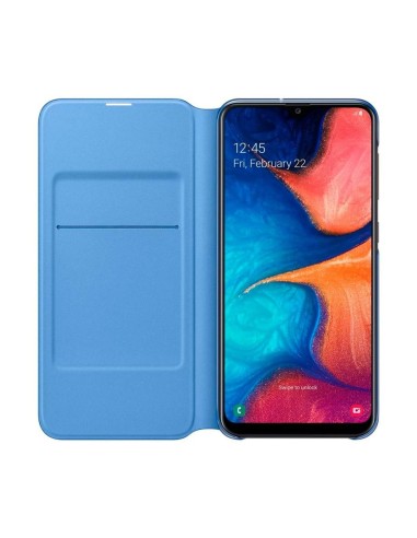 Funda Samsung Carcasa Galaxy A20e Wallet Cover Negro EF-WA202PBEGWW kiwiku.com