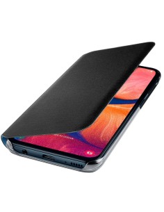 Funda Samsung Carcasa Galaxy A20e Wallet Cover Negro EF-WA202PBEGWW kiwiku.com