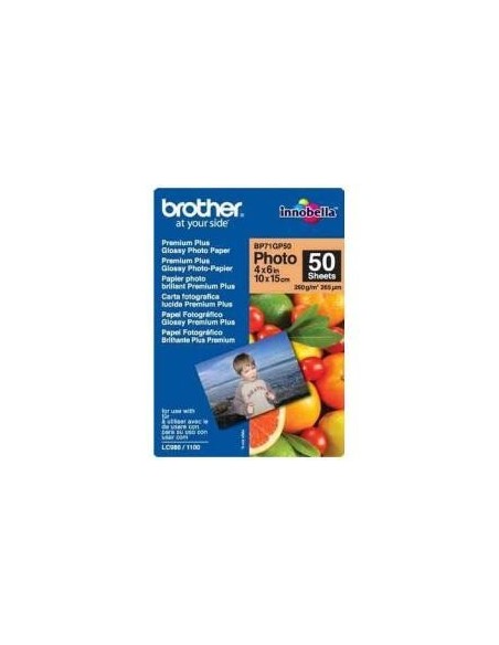 Papel glossy 10x15 260g/m2 50 hojas