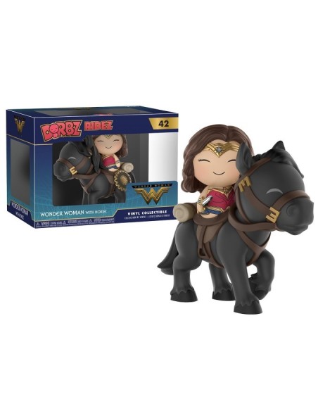Figura dorbz wonder woman en caballo FFK25156 kiwiku.com