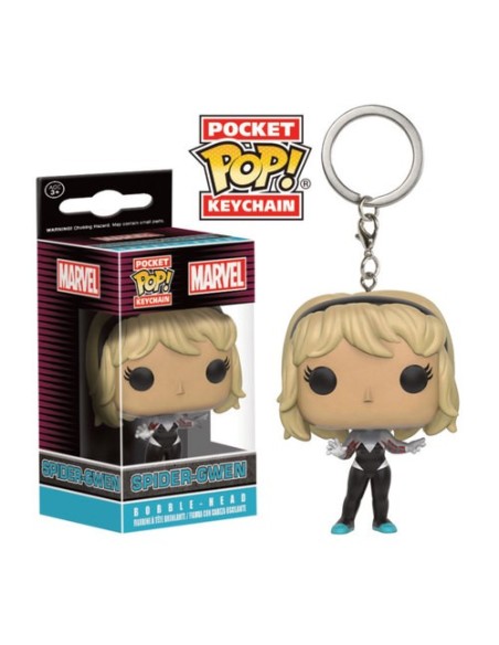 Llavero pop marvel spider gwen FFK9695 kiwiku.com