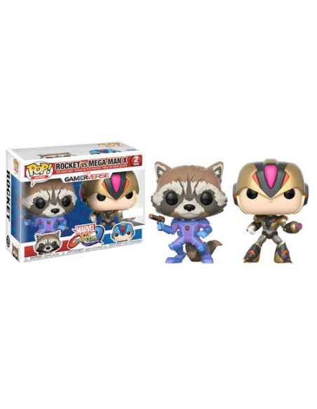 Figura pop pack cap vs marv rocket vs megaman x FFK22773 kiwiku.com