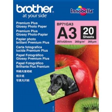 Papel glossy a3 20h brother
