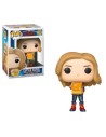 Figura pop captain mavel: captain marvel con el almuerzo