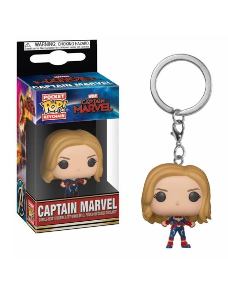 Llavero pop captain marvel hair MEFK36438 kiwiku.com