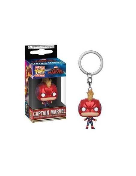 Llavero pop captain marvel helmet MEFK36439 kiwiku.com