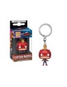 Llavero pop captain marvel helmet