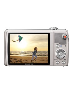 Olympus VR-360 - Cámara compacta de 16 Mp pantalla de 3", zoom óptico 12.5x, zoom digital 4x plata 2