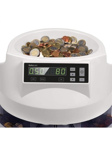 Safescan 1250 - Contadora y clasificadora de monedas para euro 113-0547 kiwiku.com