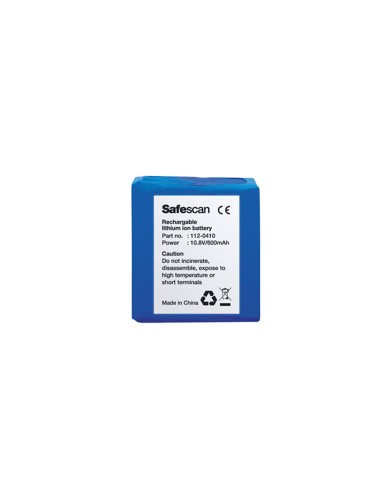 Safescan SSC33289 - Batería recargable LB-105 (litio, 10,8 V, 600 mA) 1120410 kiwiku.com