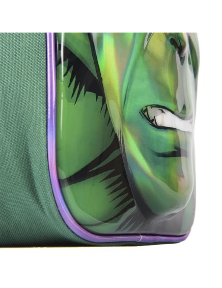 Mochila infantil 3d avengers hulk, Color Verde 2100002612 kiwiku.com