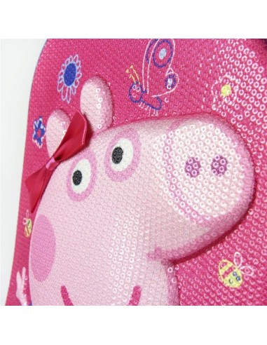 Mochila carro infantil 3d peppa pig, Color Rosa 2100002761 kiwiku.com
