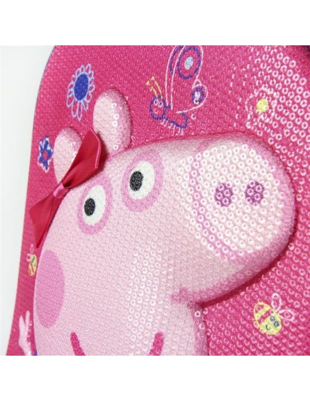 Mochila carro infantil 3d peppa pig, Color Rosa 2100002761 kiwiku.com
