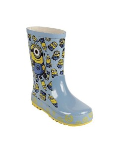 Botas lluvia goma minions 2300002092 kiwiku.com