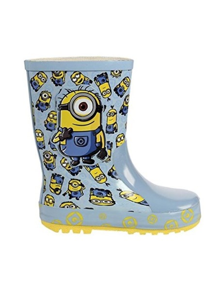 Botas lluvia goma minions 2300002092 kiwiku.com