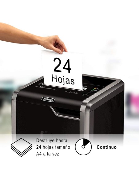 Fellowes Powershred 225i de Corte Recto y con tecnologia 4623001 kiwiku.com