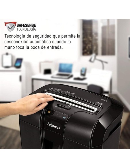 Fellowes Powershred Destructora 63Cb, corte en partículas 4600101 kiwiku.com