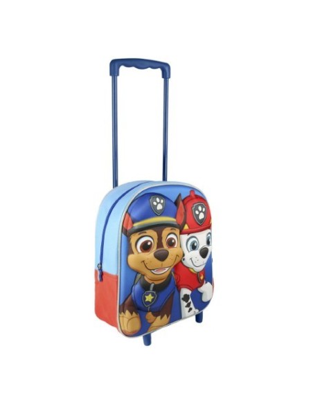 Mochila carro infantil 3d paw patrol, Color Azul 2100002285 kiwiku.com